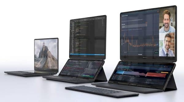 Conheça o Compal Envision Duo e Envison Pro, os laptops com tela dupla (conceito)