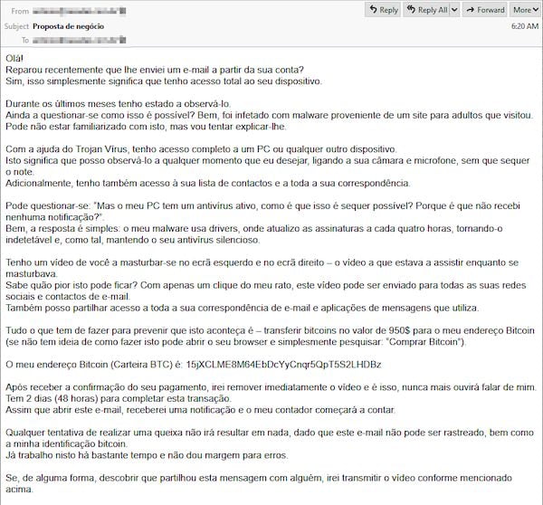 Golpes de sextorção cresceram durante a pandemia