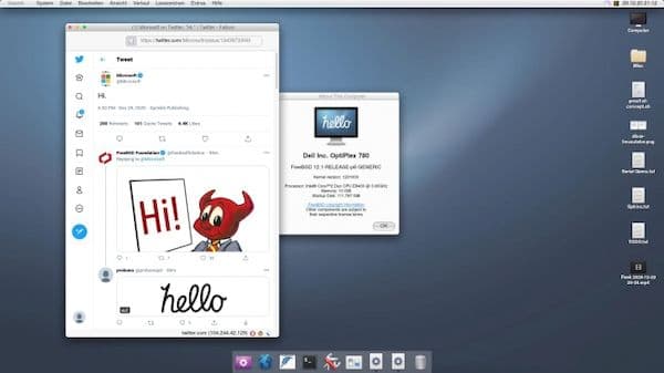 Conheça o helloSystem, o macOS dos BSDs com um desktop sofisticado