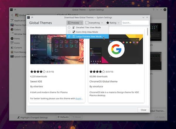 KDE Plasma 5.22 melhorará o suporte para jogos e apps em tela cheia