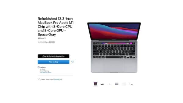 M1 MacBook Pros estão disponíveis na Apple Refurbished Store