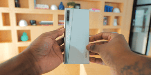 Oppo também tem um smartphone enrolável! alt=