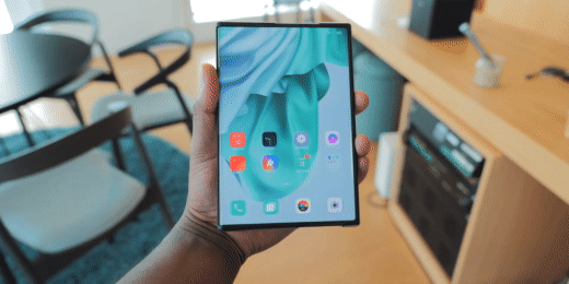 Oppo também tem um smartphone enrolável! alt=