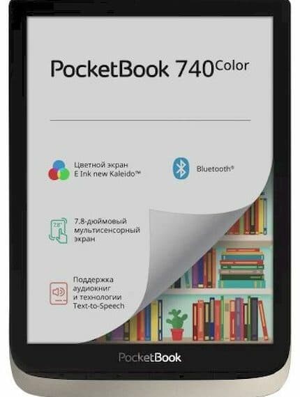 PocketBook 740 Color, um eReader colorido E Ink de 7.8 polegadas
