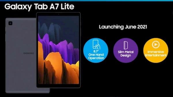 Galaxy Tab A7 Lite 