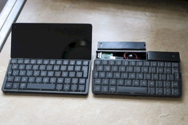 Hacker criou um Teclado DIY para smartphone com peças de PDA Psion 5