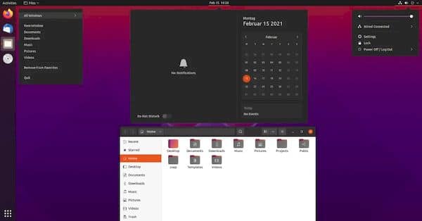 Ubuntu 21.04 poderá usar o tema escuro padrão pela primeira vez
