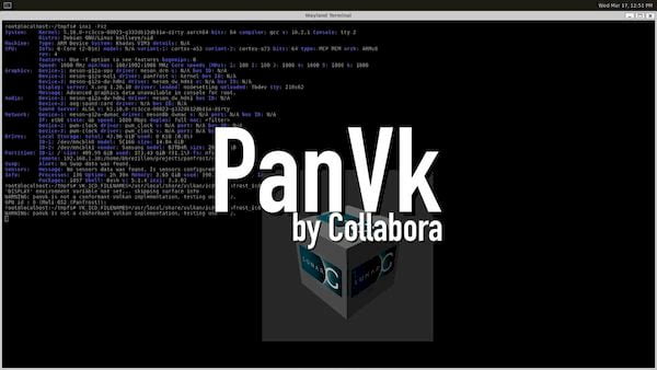 Collabora anunciou PanVk, um driver Vulkan de código aberto para GPUs ARM Mali