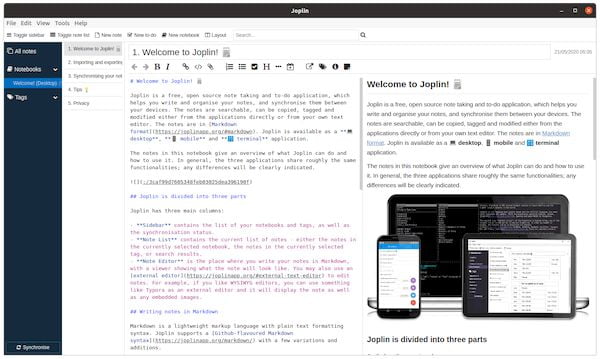 Como instalar o app de notas e de tarefas Joplin no Linux via Snap