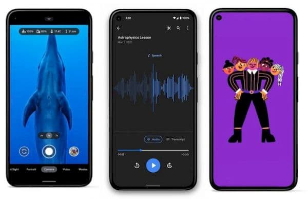 Google Pixel Drop traz novos recursos de composição inteligente, fotografia e gravador de voz