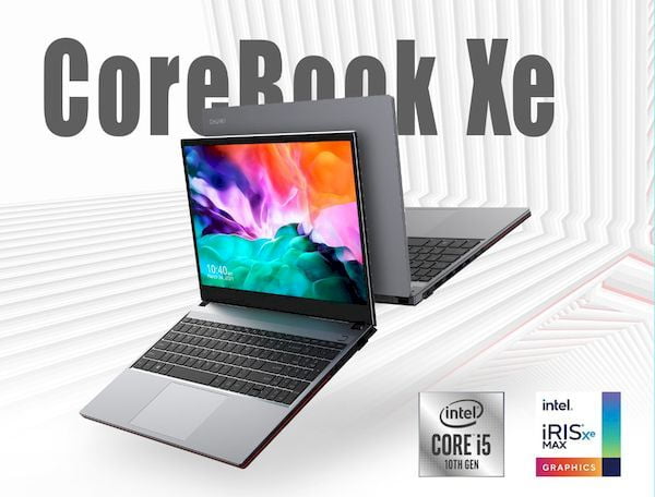 Chuwi CoreBook Xe com gráficos Intel Xe Max será lançado em abril por US$ 699