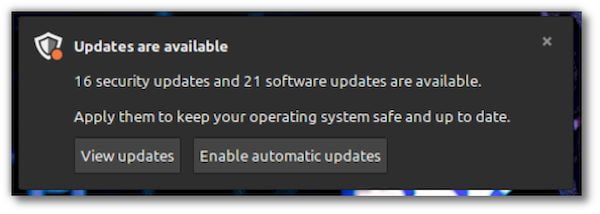 Linux Mint terá um novo sistema de notificação para atualizações