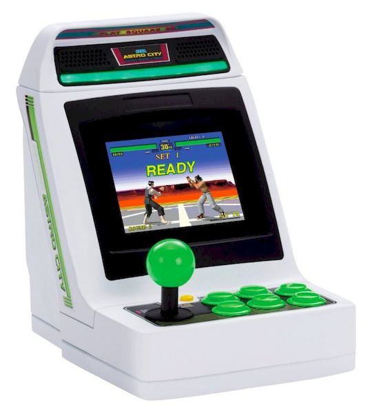 Sega Astro City Mini, um console de arcade retrô que está sendo lançado nos EUA