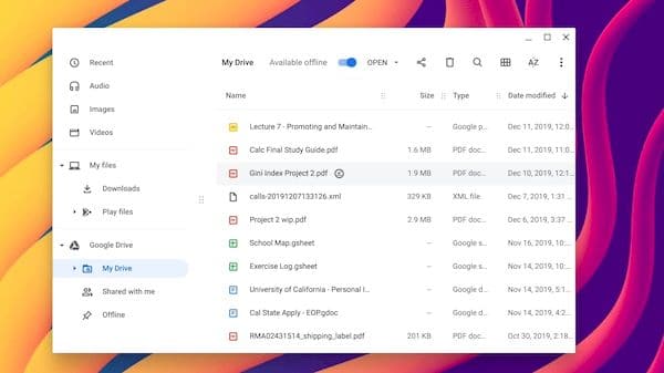Acesse seus documentos no Drive com o Files, mesmo quando estiver off-line