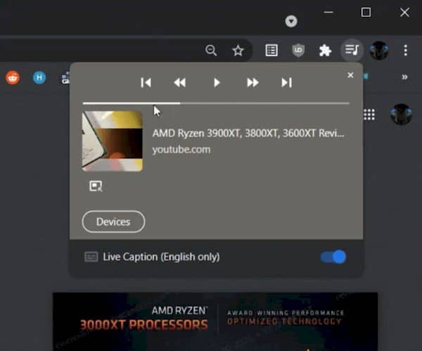 Google está renovando os controles de mídia no Chrome e Chromebooks