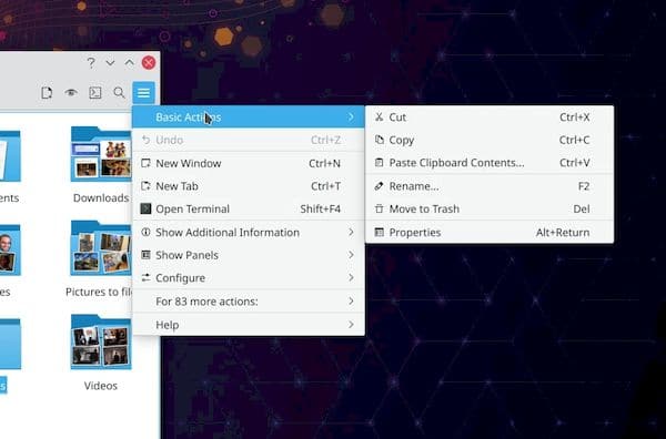 KDE Frameworks 5.81 lançado com KHamburgerMenu e várias melhorias