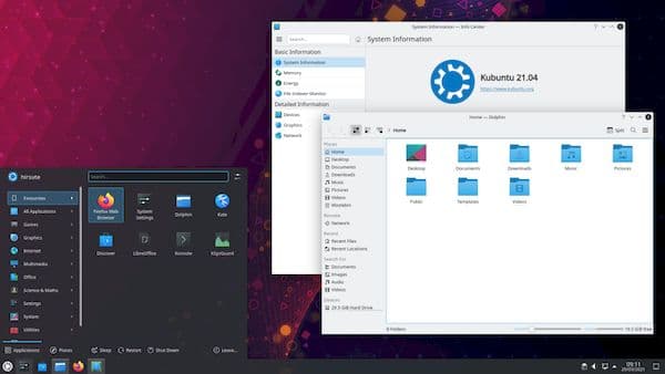 Kubuntu 21.04 lançado com o KDE Plasma 5.21, kernel 5.11 e muito mais
