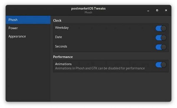 PostmarketOS Tweaks tornará mais fácil personalizar essa distribuição mobile