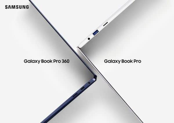 Samsung Galaxy Book Pro e Pro 360 apresentam telas AMOLED e processadores Tiger Lake