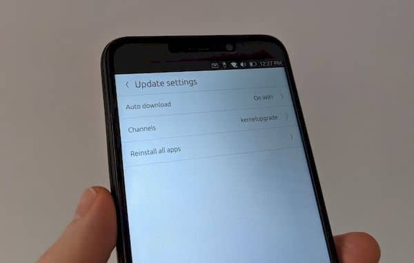 Ubuntu Touch para o PinePhone está mudando para um novo kernel
