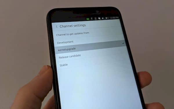 Ubuntu Touch para o PinePhone está mudando para um novo kernel
