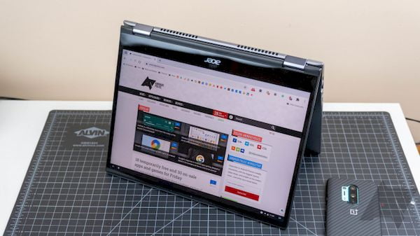 Acer Spin 713, um Chromebook que dá a você um laptop touchscreen