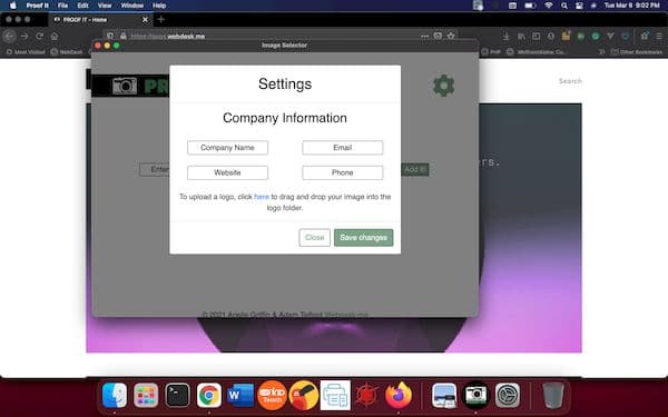 Como instalar o gerador de álbum de fotos proof-it no Linux via Snap