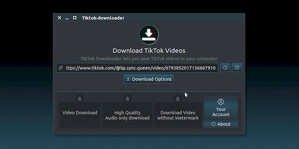 Como instalar o TikTok-Downloader no Linux via Snap