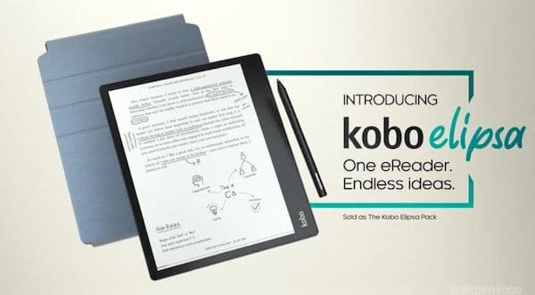 Kobo Elipsa, um tablet E Ink de 10.3 polegadas com suporte para caneta