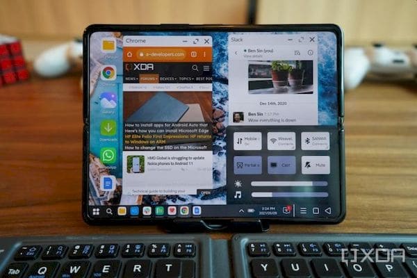 PC Mode da Xiaomi converte o Android em SO de desktop no Mi Mix Fold