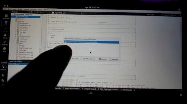 TouchPadEmulator, um app de mouse virtual para telefones com Linux