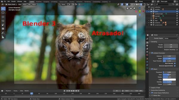 Blender 3.0 provavelmente terá um atraso de dois meses