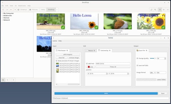 Como instalar o conversor de imagens Lenna no Linux via Snap
