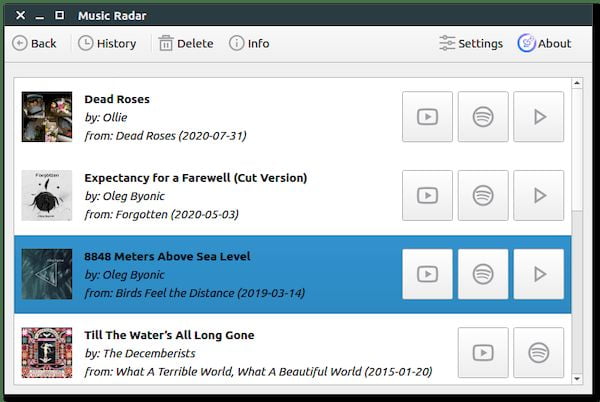 Como instalar o identificador de música Music Radar no Linux via Snap