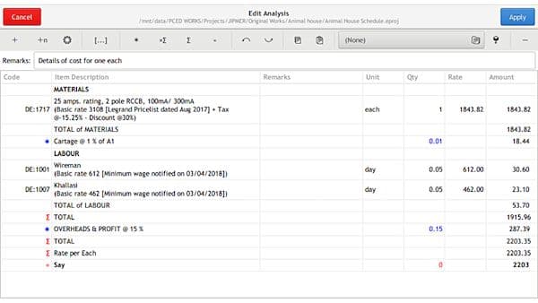 Como instalar o software de estimativa GEstimator no Linux via Flatpak