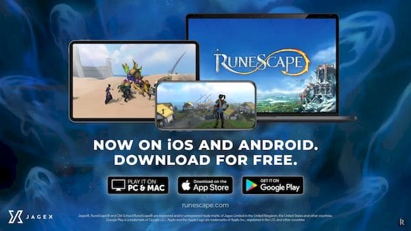 Jogo RuneScape finalmente foi lançado no iOS e Android