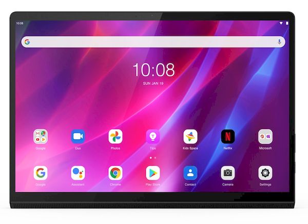 Lenovo Yoga Tab 13, um tablet Android com uma entrada HDMI