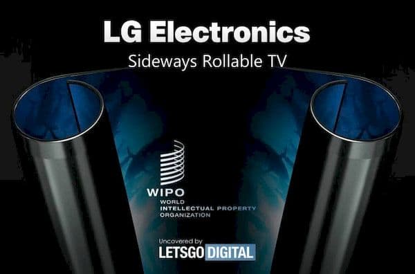 LG poderá lançar um modelo de TV com rolagem horizontal
