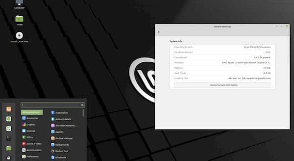Linux Mint 20.2 Beta lançado com Cinnamon 5.0 e Xfce 4.16