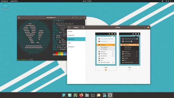 Pop!_OS 21.04 lançado com o novo desktop Cosmic