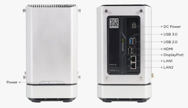 reServer, um servidor edge compacto com Intel Tiger Lake