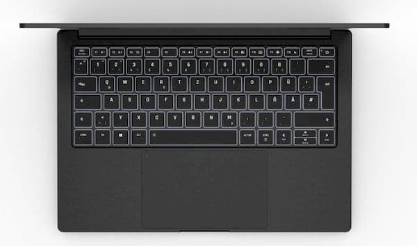 Schenker Vision 14, um laptop semelhante ao Tuxedo Infinity Book Pro