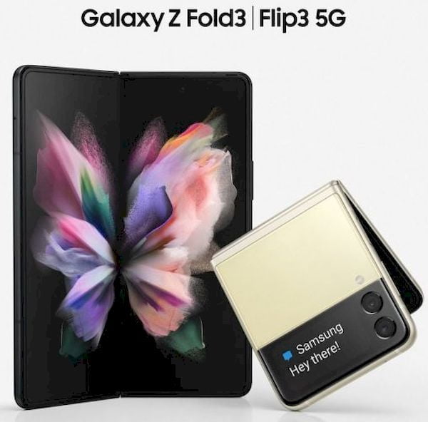 Veja como será o Samsung Galaxy Z Flip3 5G e Galaxy Z Fold3 5G