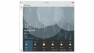 Como instalar o app de previsão do tempo Weather no Linux via Flatpak