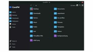 Como instalar o gerenciador de arquivos CoreFM no Linux via Flatpak