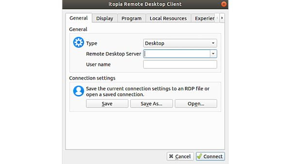 Como instalar o Itopia Remote Desktop Client no Linux via Flatpak