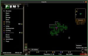 Como instalar o jogo roguelike KeeperRL no Linux via Snap