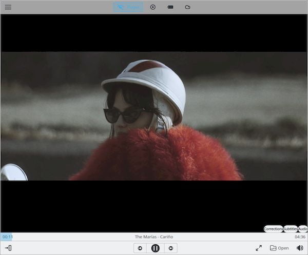 Como instalar o reprodutor de mídia Clip no Linux via AppImage