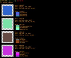 Como instalar o utilitário de cores pastel no Linux via Snap