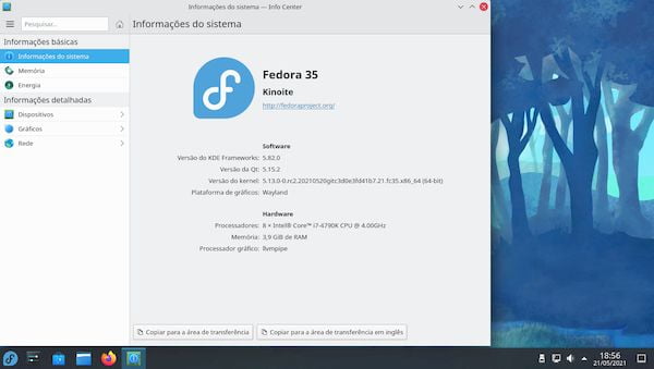 Fedora aprovou um grande número de novos recursos do Fedora 35